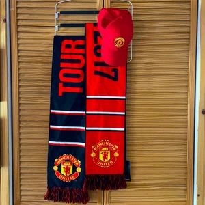 Manchester United Unisex Scarves and Hat